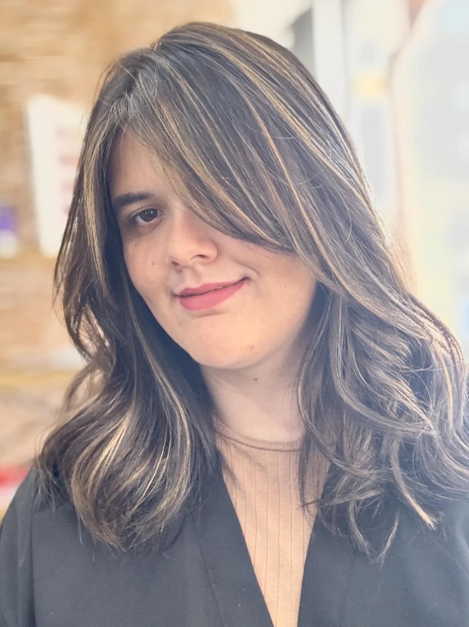 Coloração capilar — resultado real