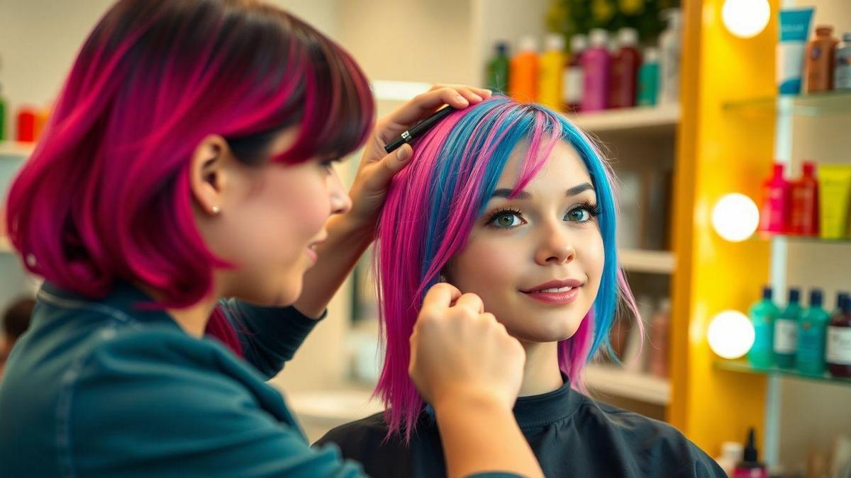 Coloração de Cabelo: Transforme seu Visual