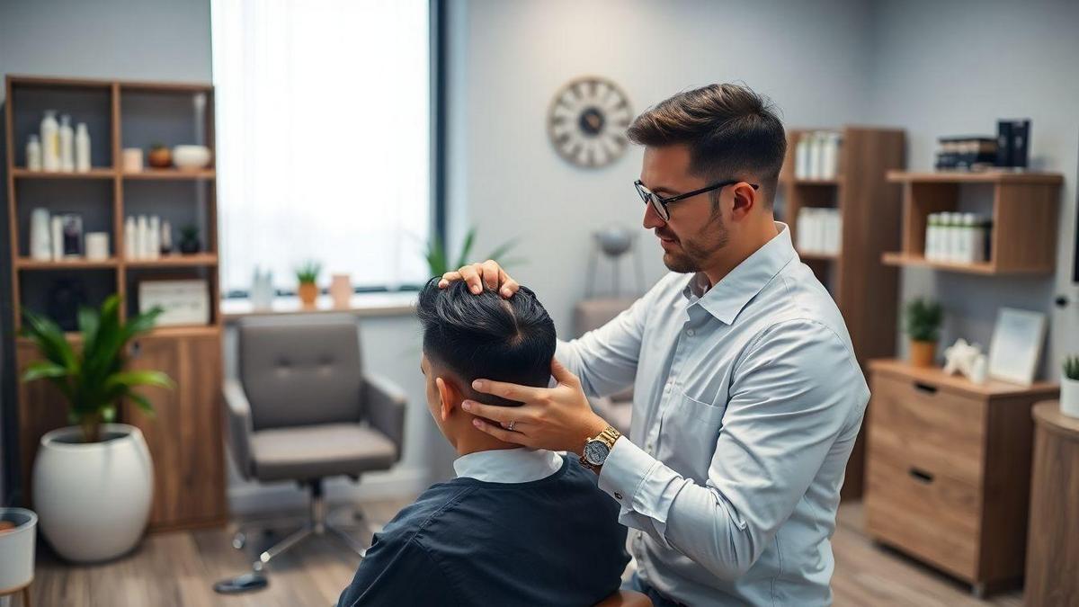 O que é um terapeuta capilar especializado em queda de cabelo?